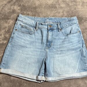 St. John's Bay Light Blue Jean Shorts - Size 12